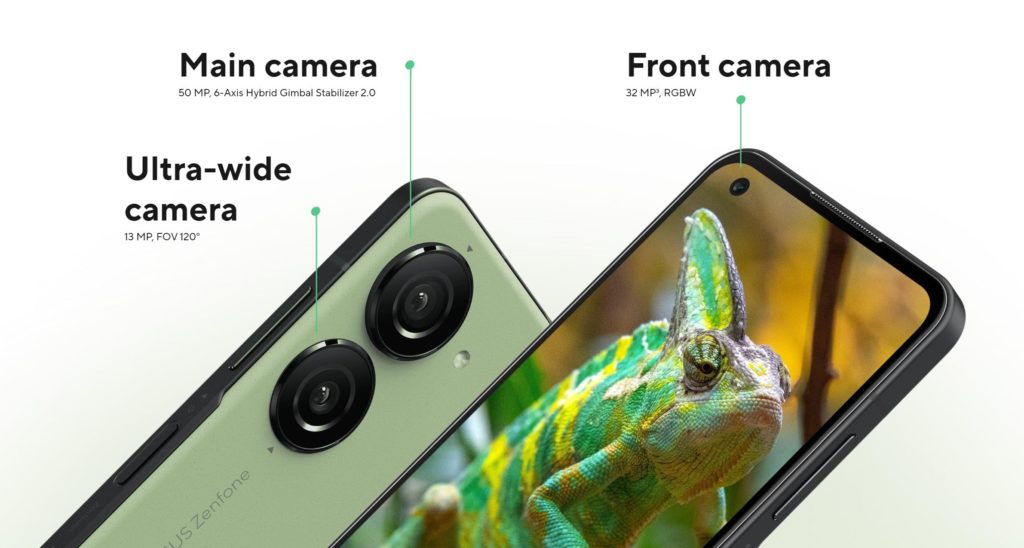 ASUS Zenfone 10 Camera Specifications
