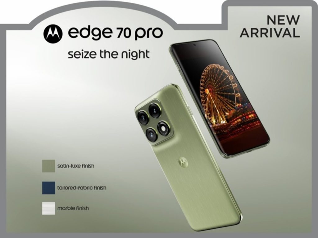 Alleged Motorola Edge 70 Pro Promo Poster