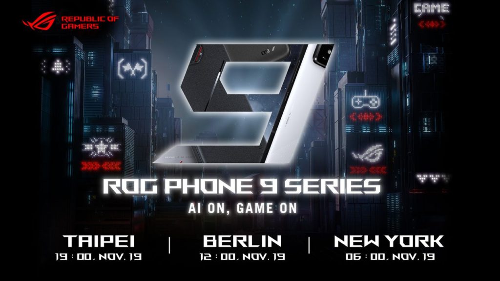 Asus ROG Phone 9 series launch date