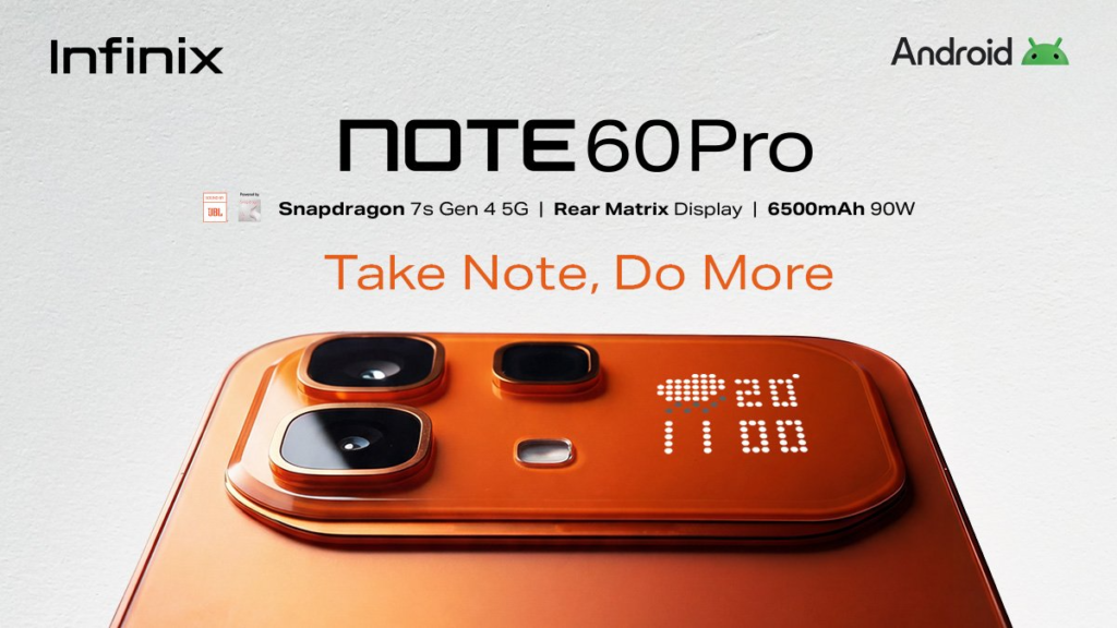 Infinix Note 60 Pro teased