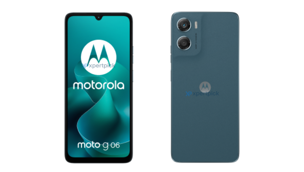 Moto G06 render1