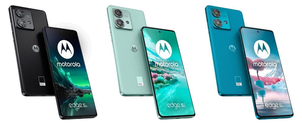 Motorola Edge 40 Neo color options