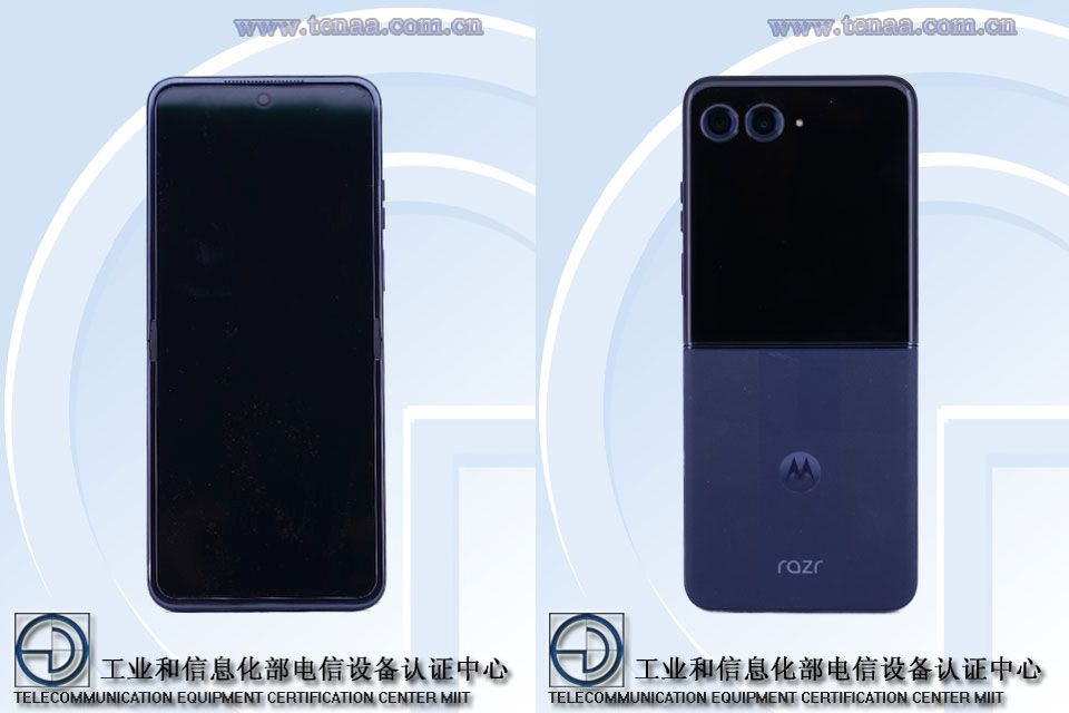 Motorola Razr 50 Ultra TENAA images