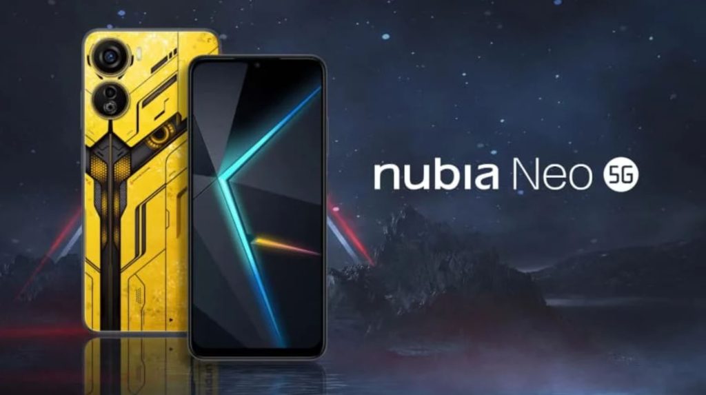 Nubia Neo 5G Promo Poster