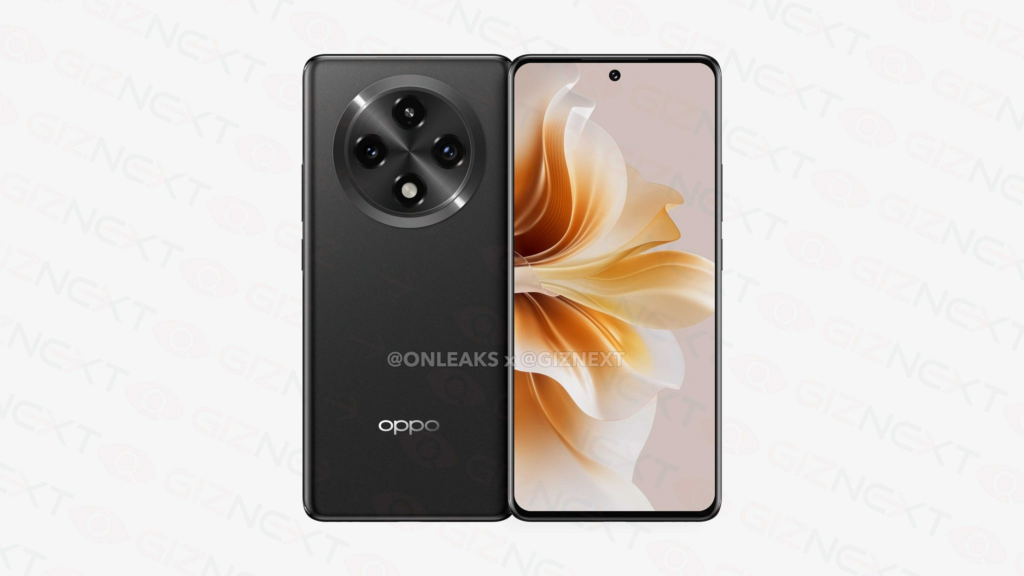 OPPO A3 Pro CAD render