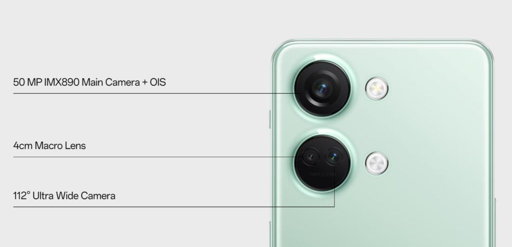 OnePlus Nord 3 5G Camera Specs