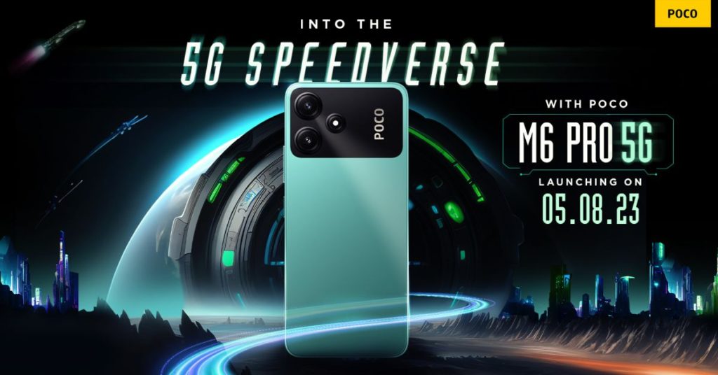 POCO M6 Pro 5G launch date