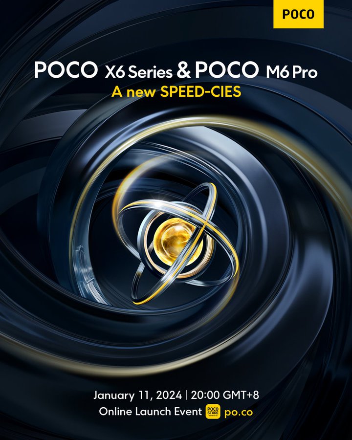 Poco X6 series, M6 Pro launch date