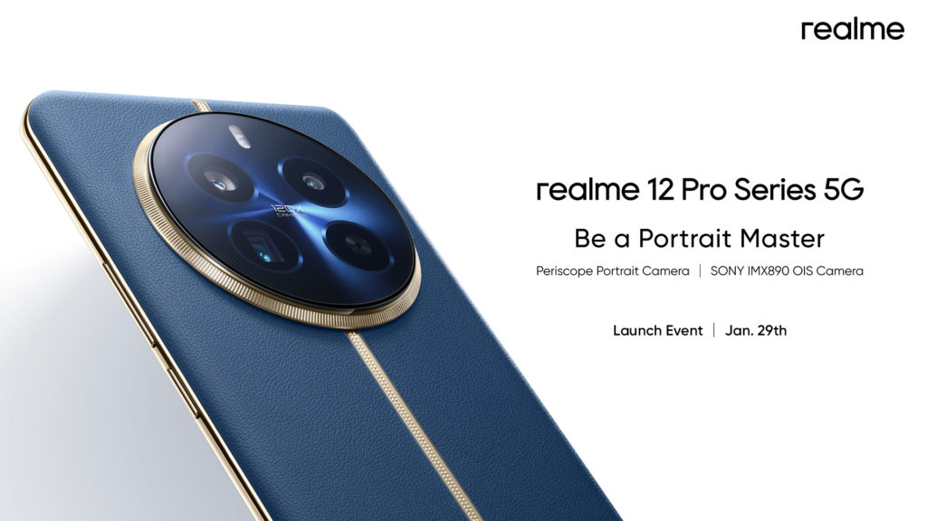 Realme 12 Pro series is launching on January 29