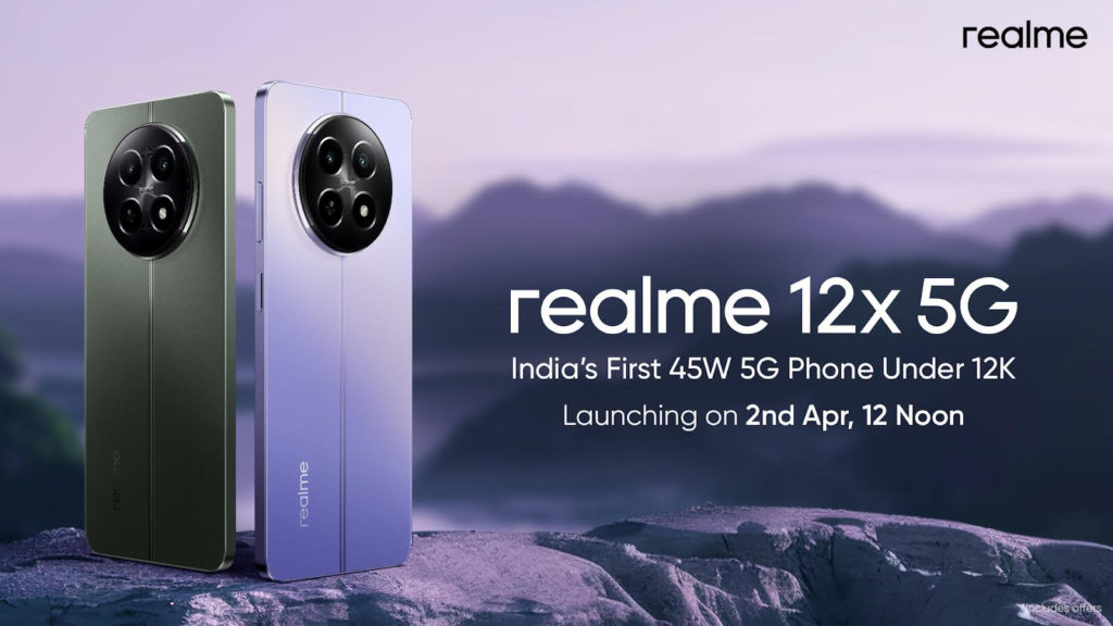 Realme 12x 5G poster