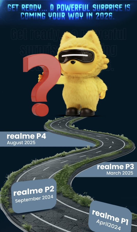 Realme P5 series teaser