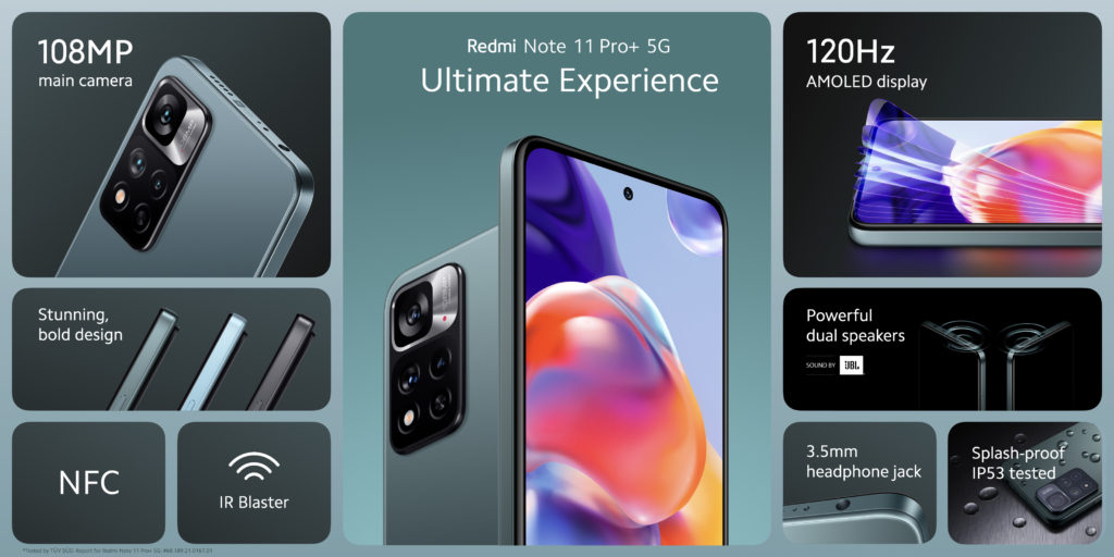 Redmi Note 11 Pro Plus Specs