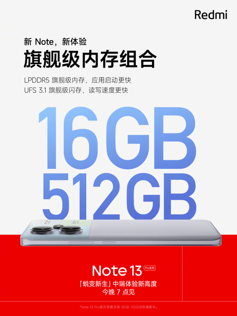 Redmi Note 13 pro series 16GB RAM + 512GB stoarge