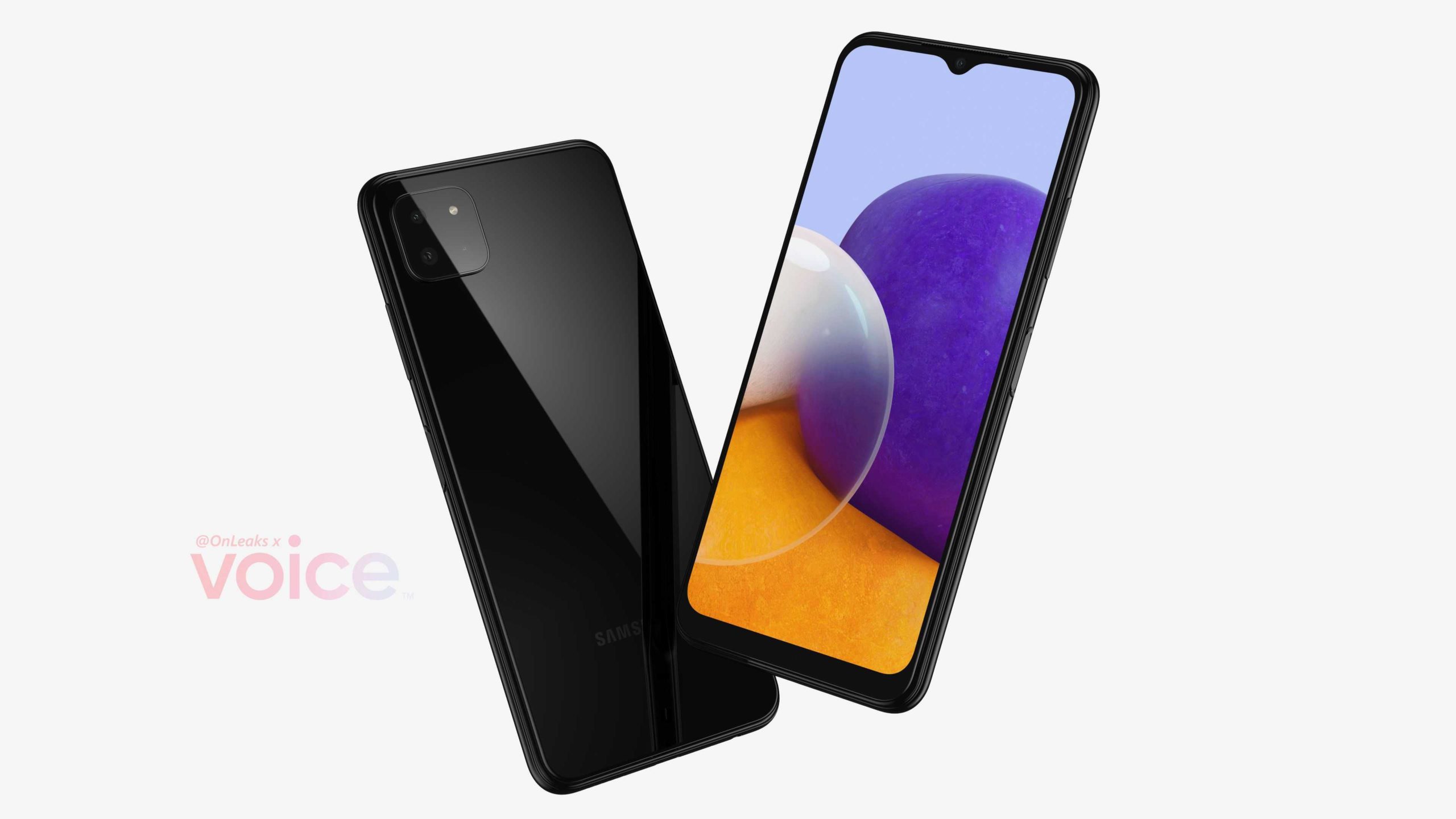 Samsung Galaxy A22 5G CAD Render -3