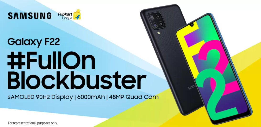 Samsung Galaxy F22 Promo Poster