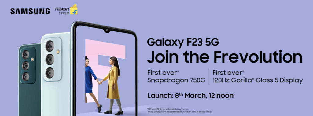 Samsung Galaxy F23 5G Teaser