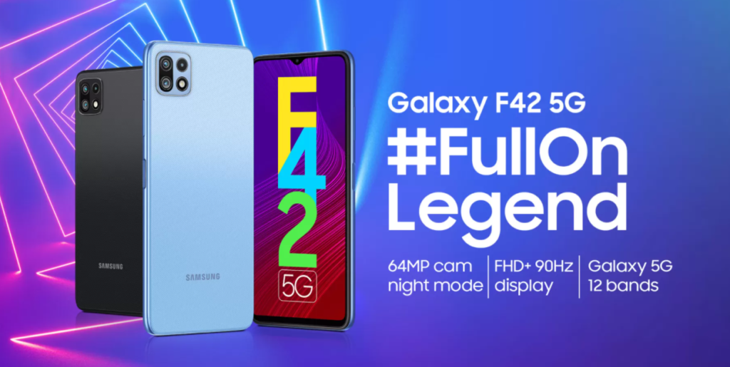 Samsung Galaxy F42 5G Teaser -1