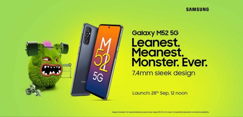 Samsung Galaxy M52 5G Launch Date