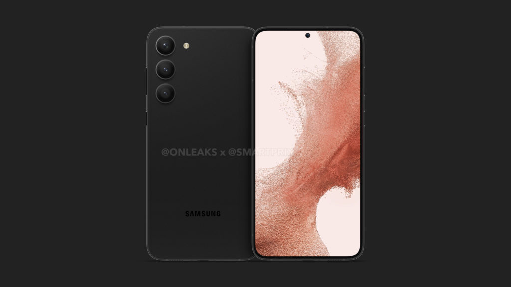Samsung Galaxy S23 Plus renders 3