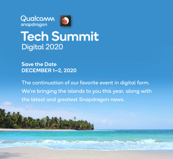 Qualcomm Tech Summit on December 1 and 2