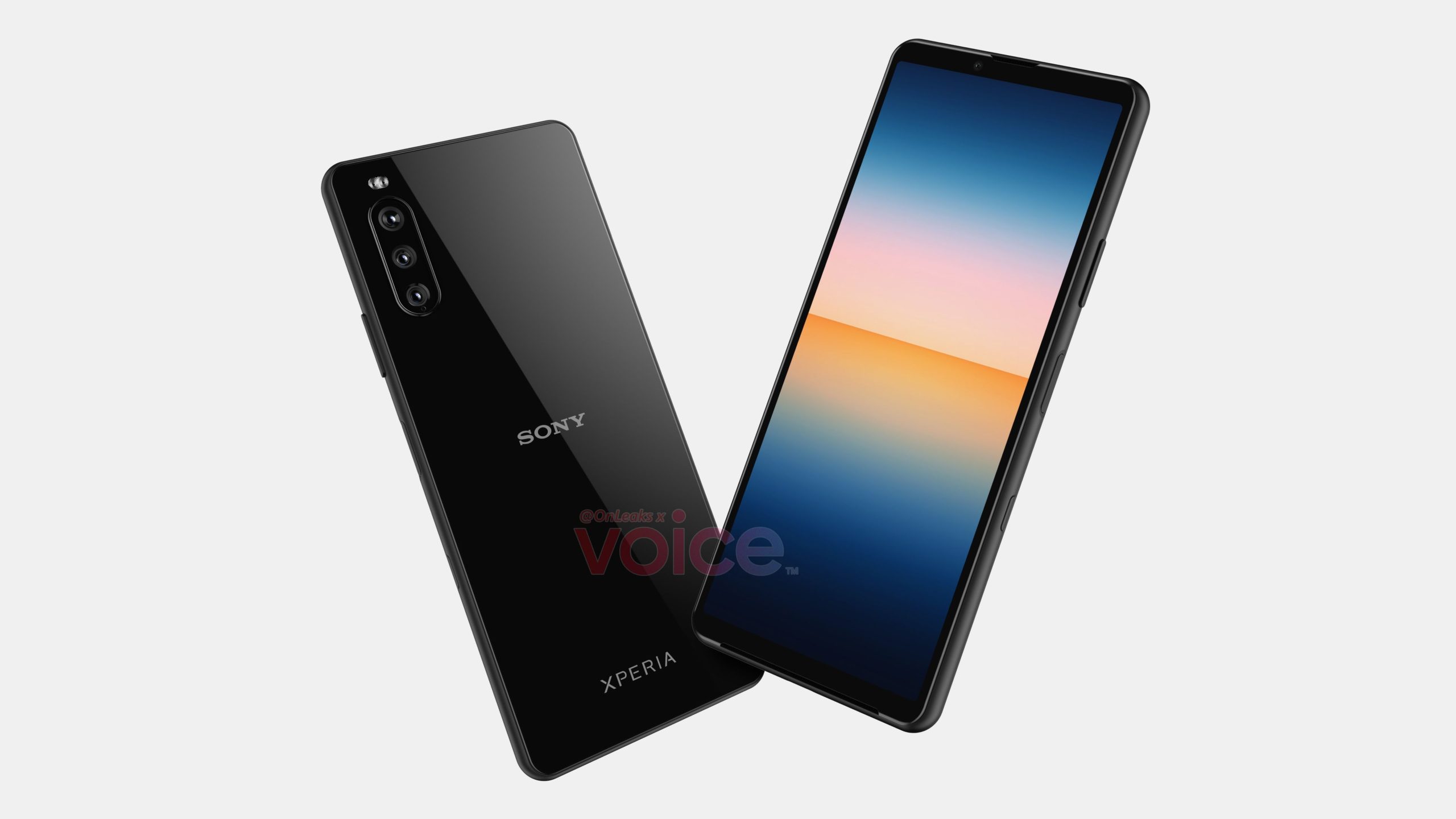 Sony Xperia 10 III CAD renders