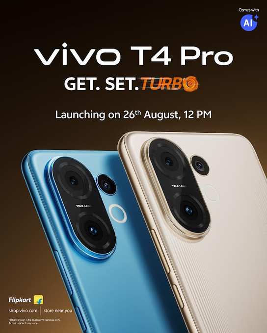 Vivo T4 Pro launch date