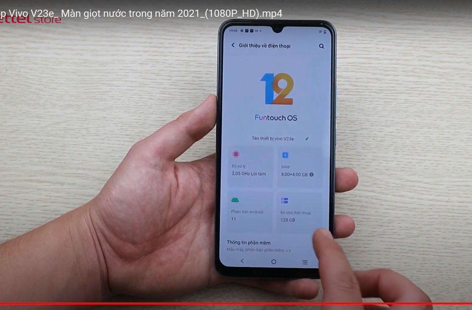 Vivo V23e Front Design