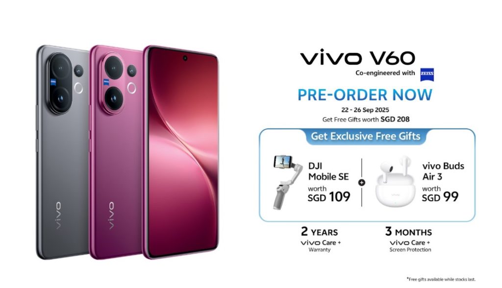 Vivo V60 Singapore Price