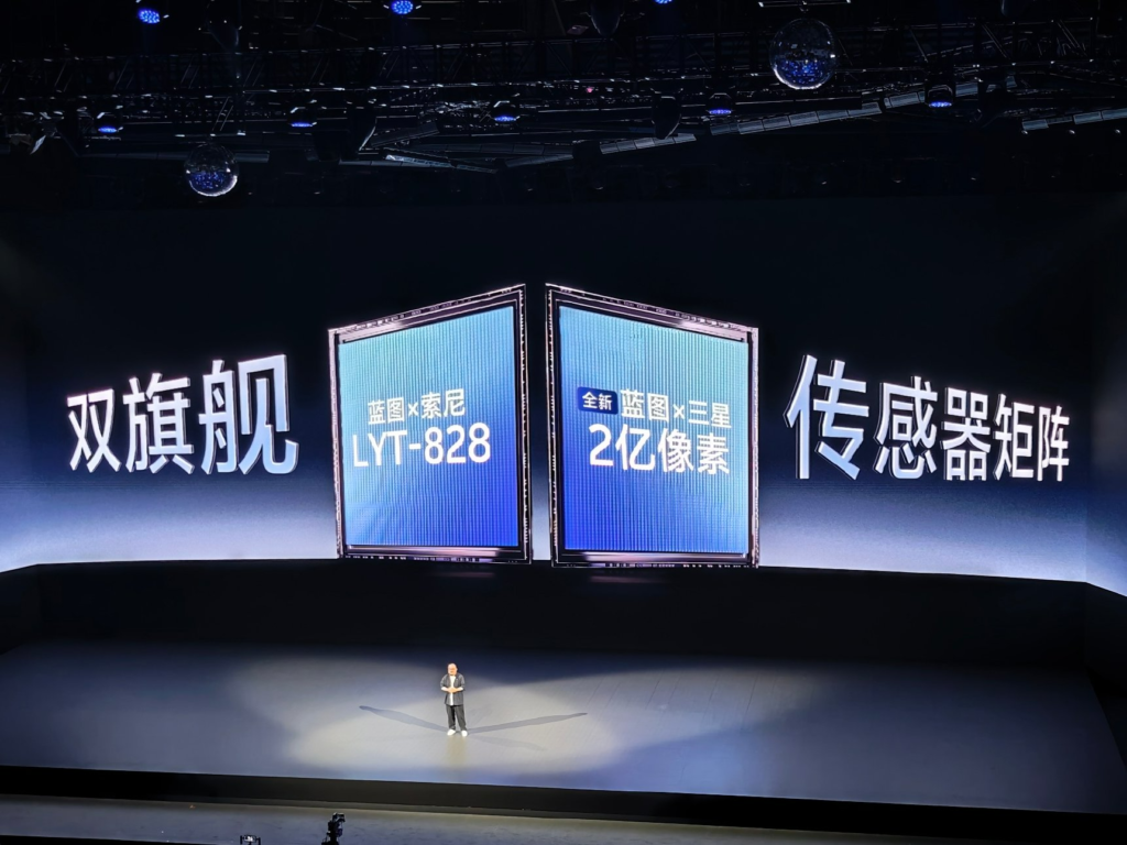 Vivo X300 series camera sensors