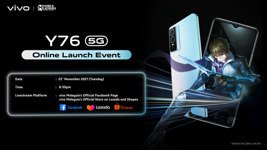 Vivo Y76 5G Launch Date