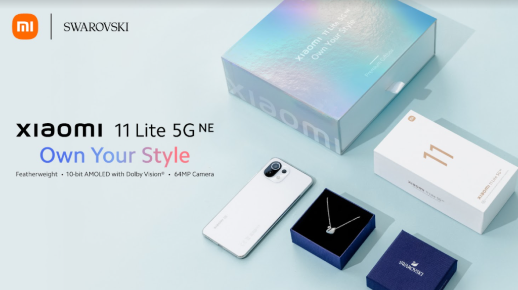 Xiaomi 11 Lite 5G NE Swarovski Gift Set Edition -1