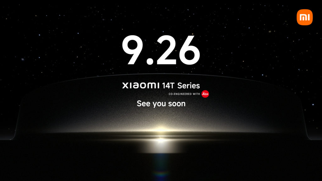 Xiaomi 14T series launch date