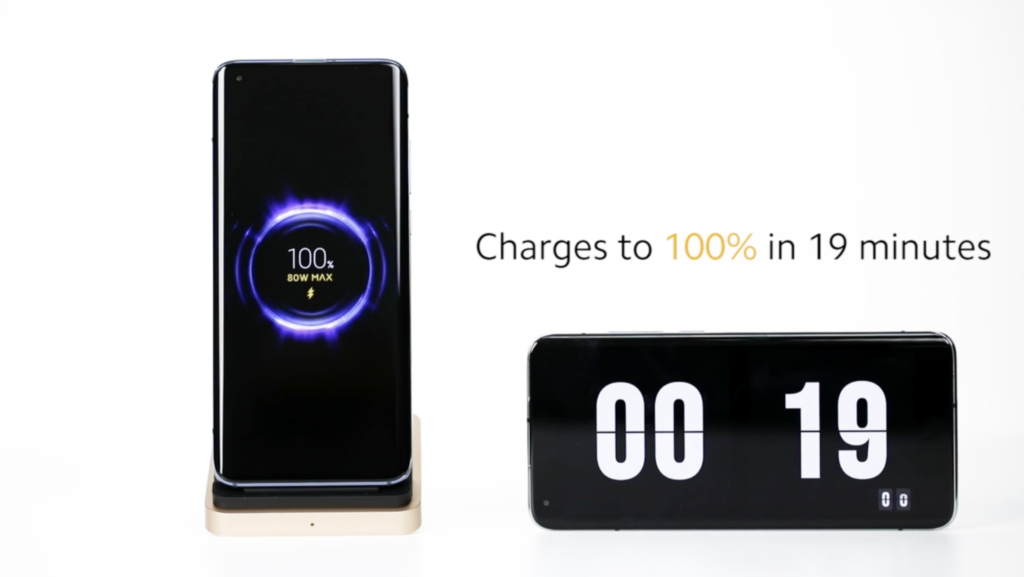 Xiaomi 80W wireless rapid charging technology