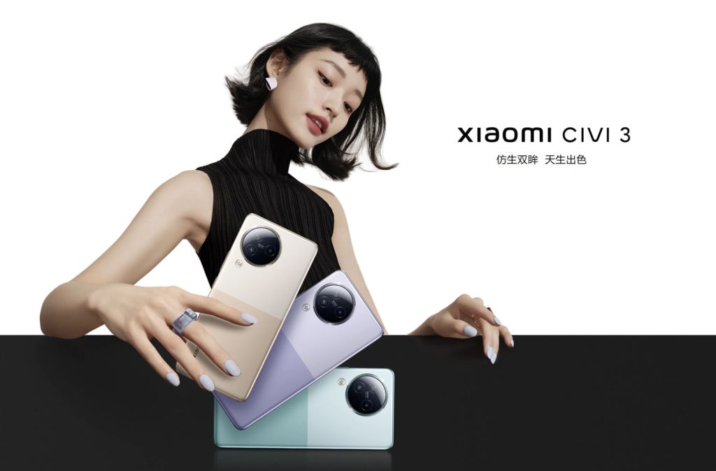 Xiaomi CIVI 3 Promo Poster