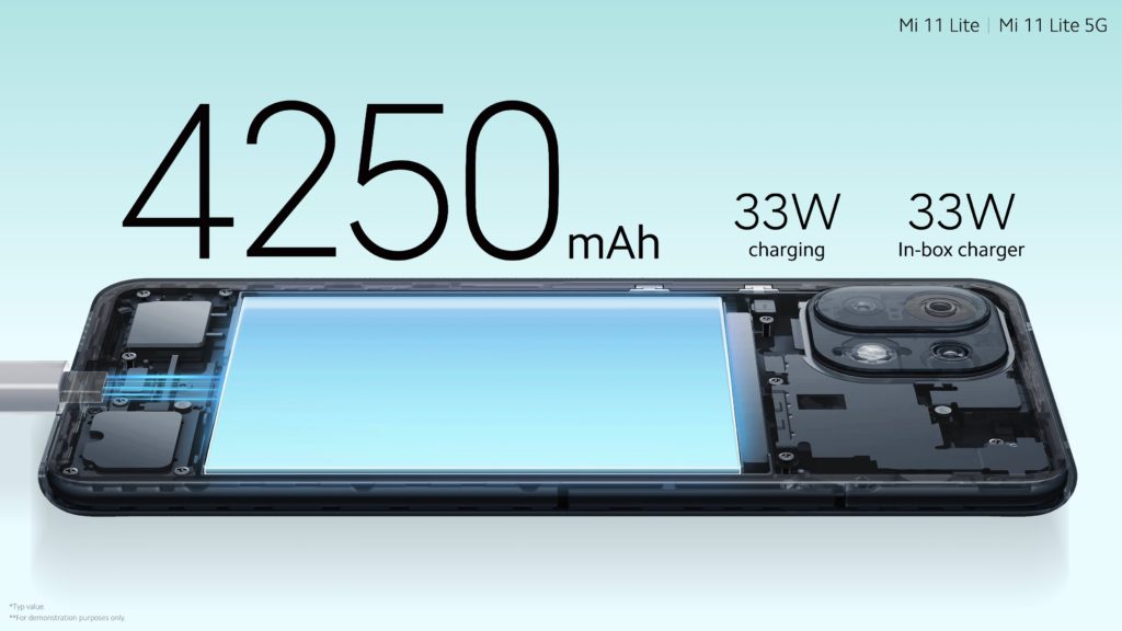 Xiaomi Mi 11 Lite Charging Speed