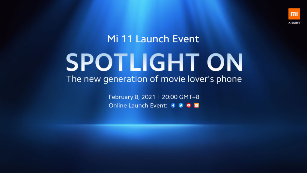 Xiaomi Mi 11 Official Launch Event