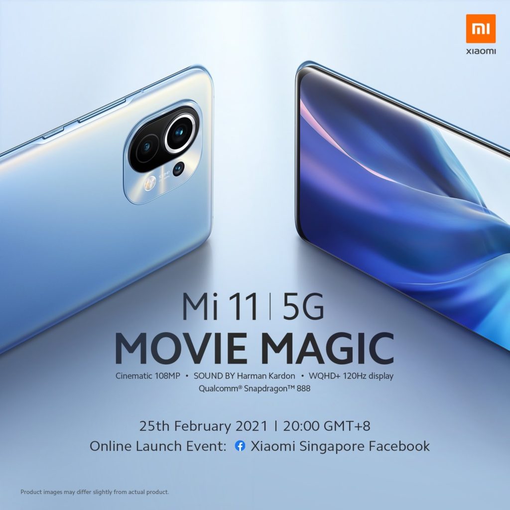 Xiaomi Mi 11 Singapore Launch Date