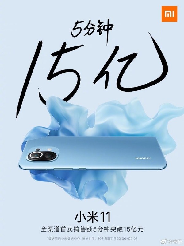 Xiaomi Mi 11 first sale
