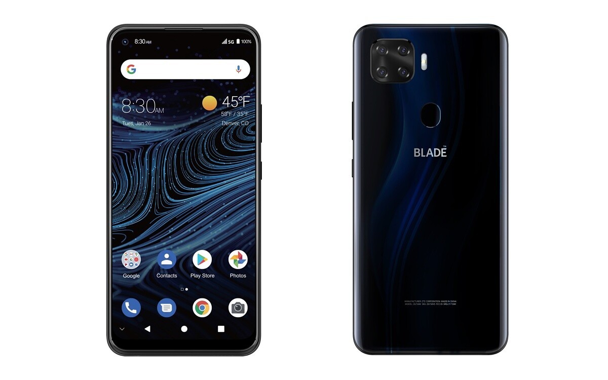 ZTE Blade X1 5G Render