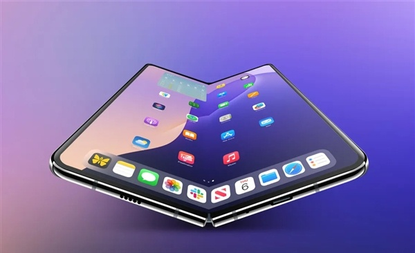 iPhone fold mock render-