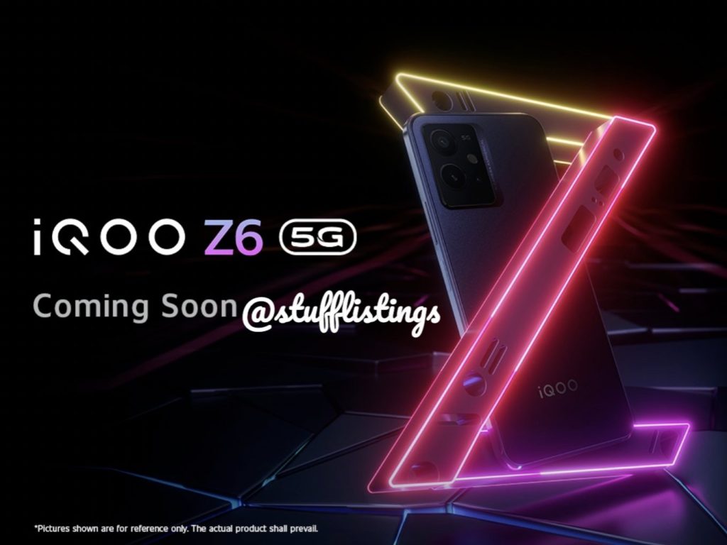 iQOO Z6 5G Leaked Promo Poster